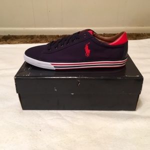 Polo Ralph Lauren Canvas Sneakers 13D New in Box